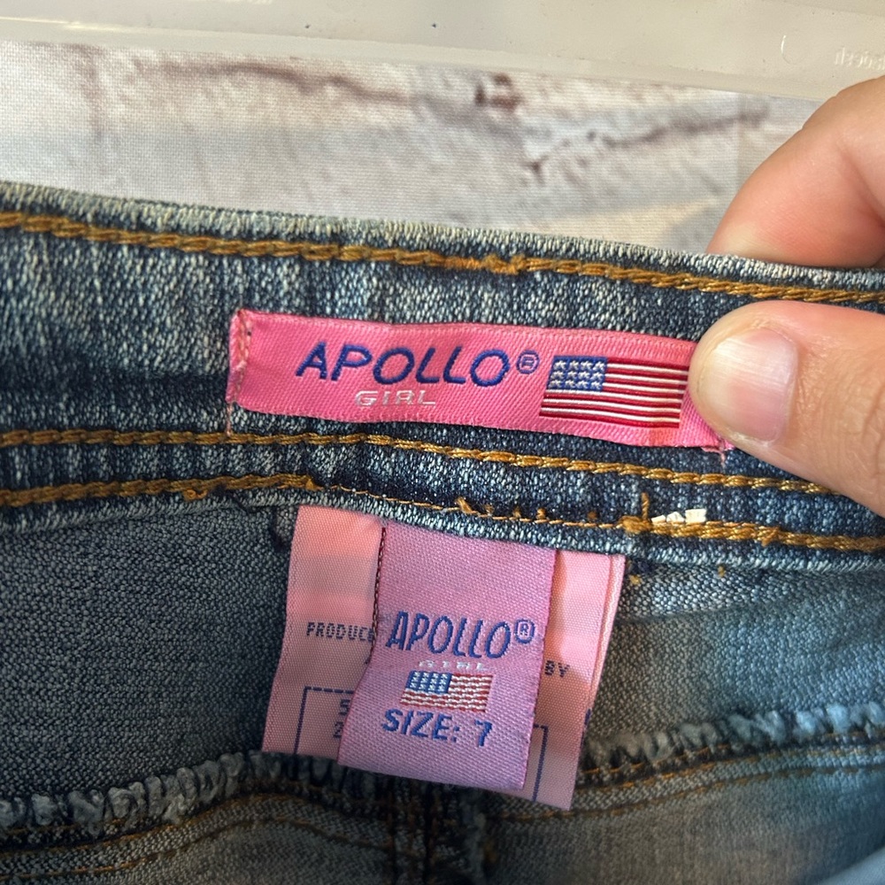 NWT Size 7 Girls Jeans - Picture 4 of 4